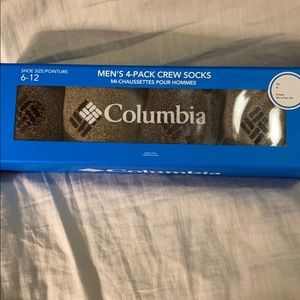 Brand new Columbia socks